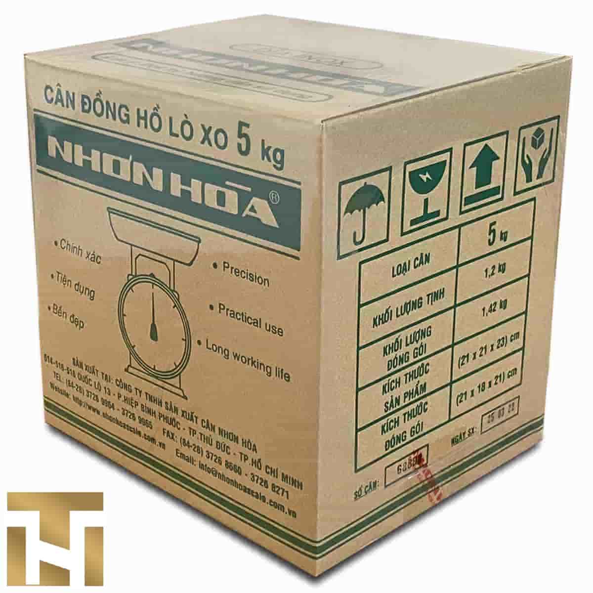 CÂN ĐỒNG HỒ NHƠN HÒA 5KG